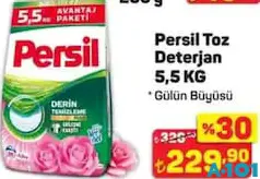PERSİL TOZ DETERJAN 5,5 KG PERSİL TOZ DETERJAN 5,5 KG